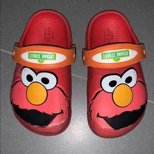 Toddler Elmo Crocs
